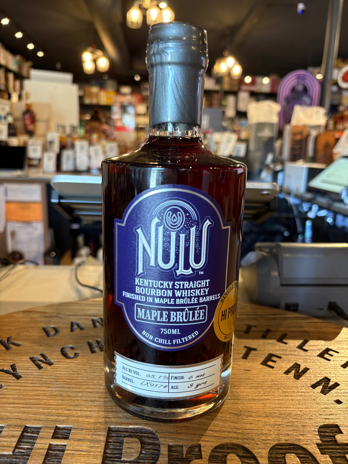 Nulu Maple Brulee Bourbon LX9174 – Hi Proof Store Pick 65.1% Alc 750ml