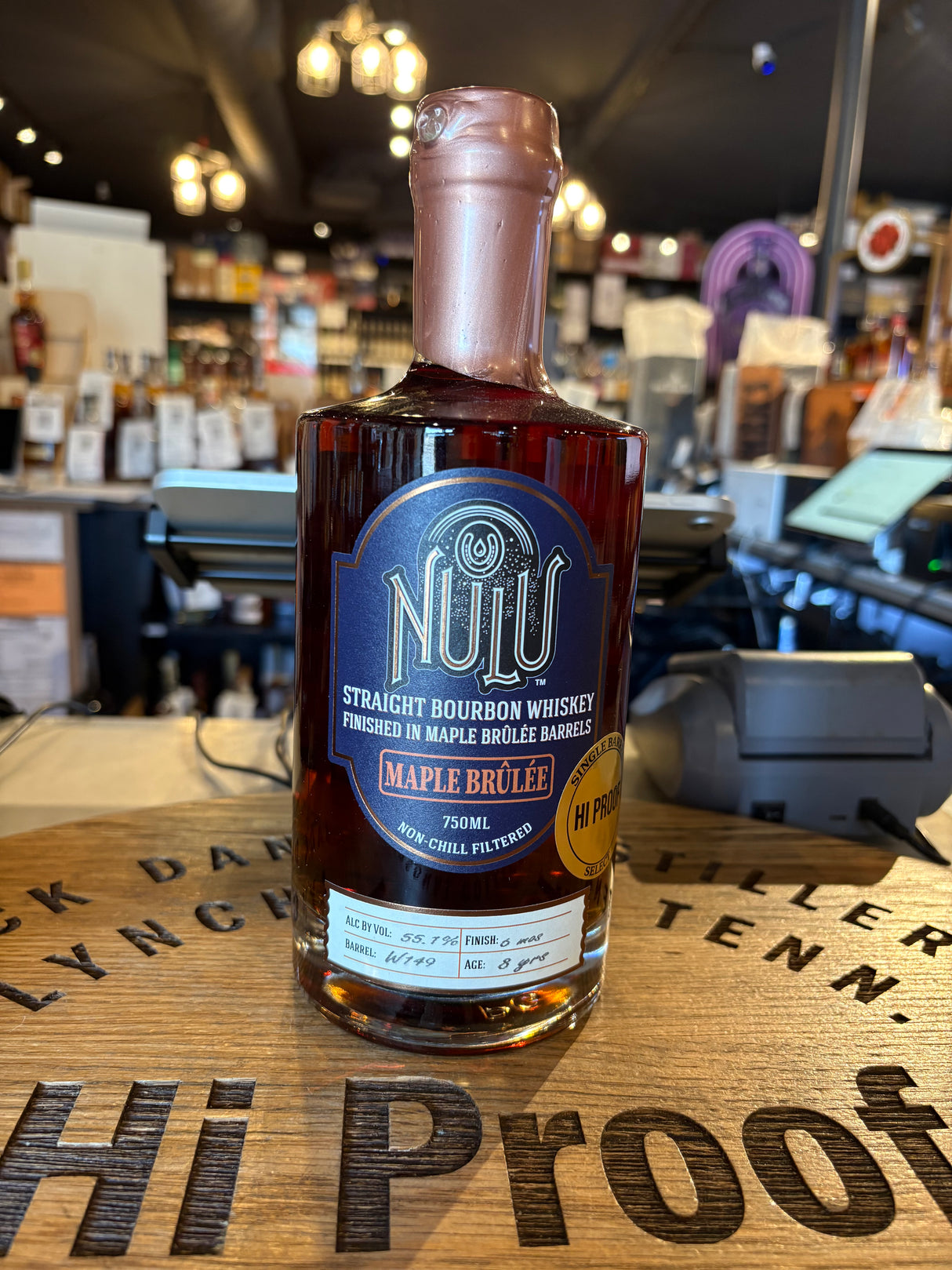 Nulu Wheated Maple Brulee Bourbon W149 – Hi Proof Store Pick 55.1% Alc 750ml