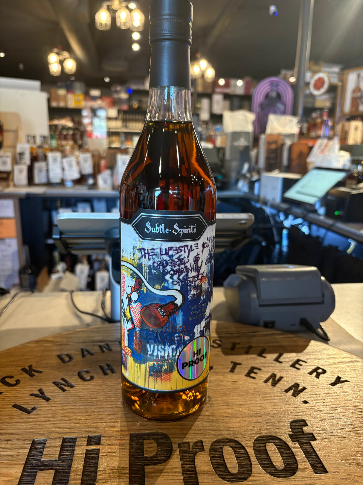 Subtle Spirits Bourbon 9.5 Year Vol. 5 BC-108 – Hi Proof Store Pick 130 Proof 750ml