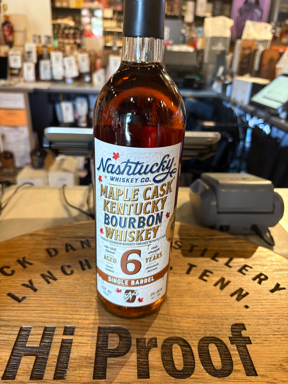 Nashtucky 6 Year Maple Bourbon #5198 108.4 Proof 750ml
