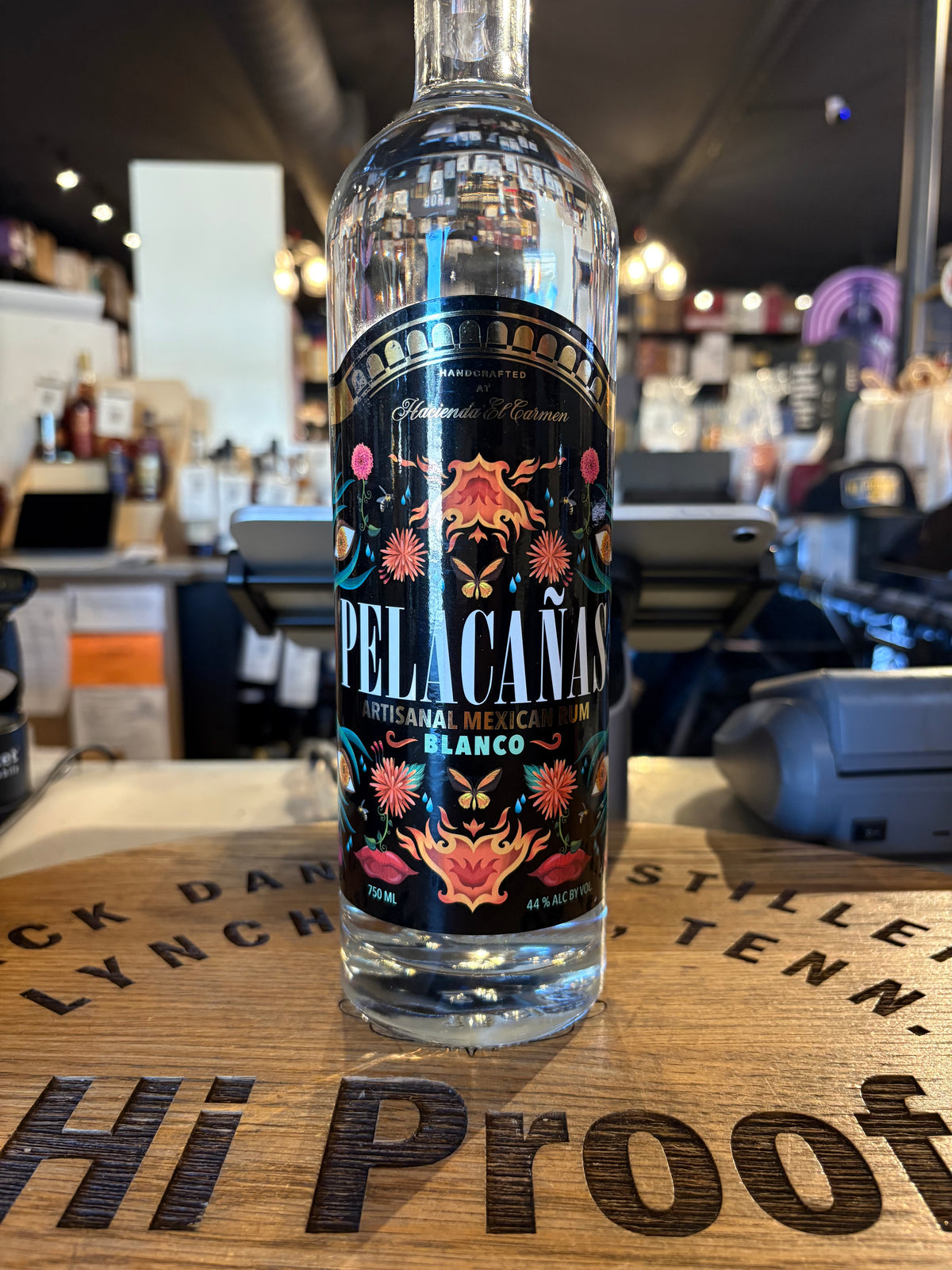 Ron Pelacañas Blanco Rum 88 Proof 750ml