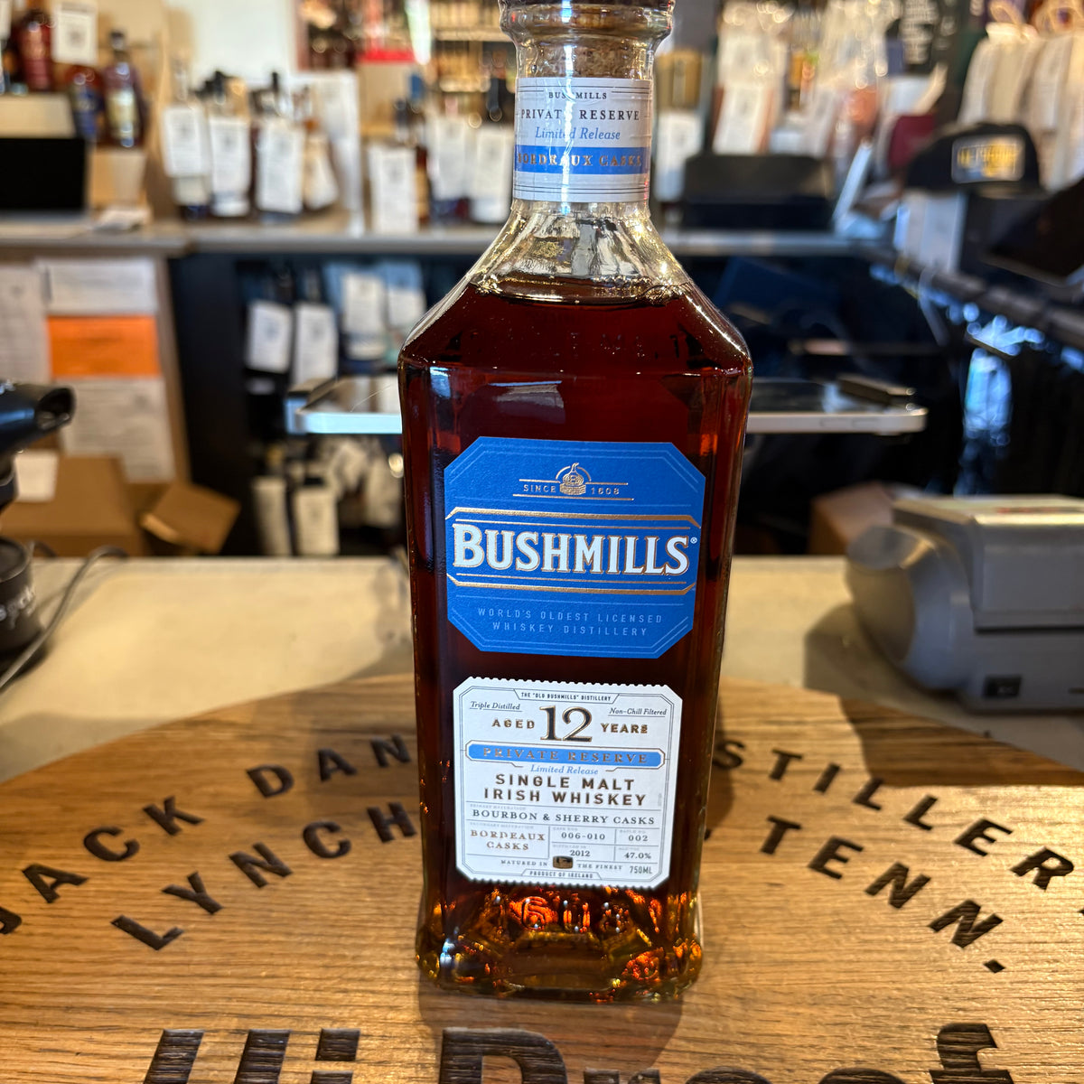 ウイスキー Bushmills 12 Years Single Malt Whiskey Bushmills 12 Year Single Malt Irish Whiskey – Hi Proof