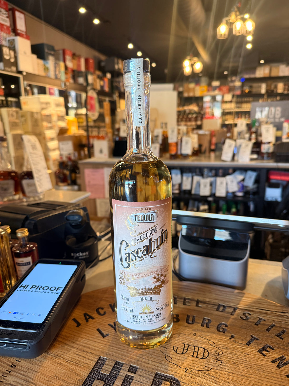 Cascahuin Anejo Tequila 88 Proof 750ml batch 3