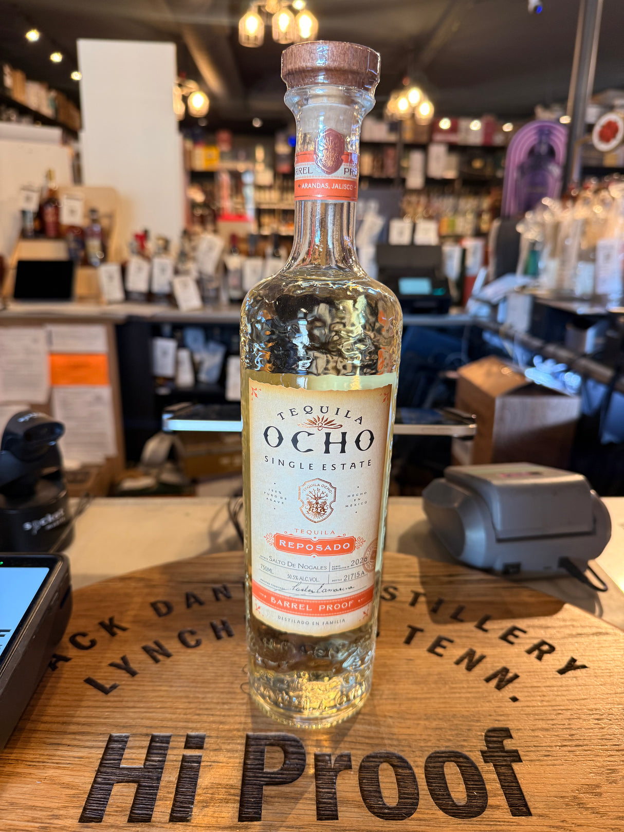 Tequila Ocho Reposado Barrel Proof 101 Proof 2026 Salto de Nogales