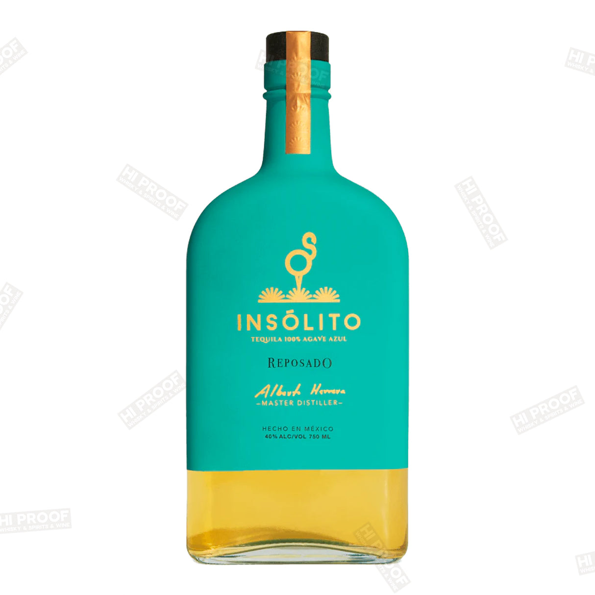 INSOLITO Reposado Tequila 750ML - Premium Aged Tequila with Vanilla & Almond Notes
