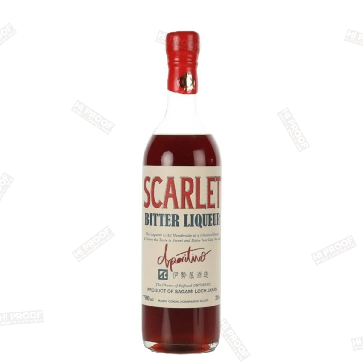 Iseya Distillery Scarlet Aperitivo Japanese Bitter Liqueur 700ML