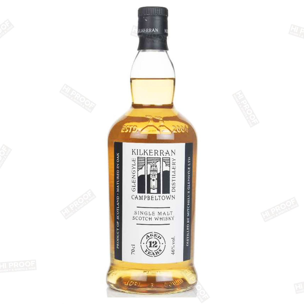 Kilkerran 12 Year Old Single Malt Scotch Whisky 700mL