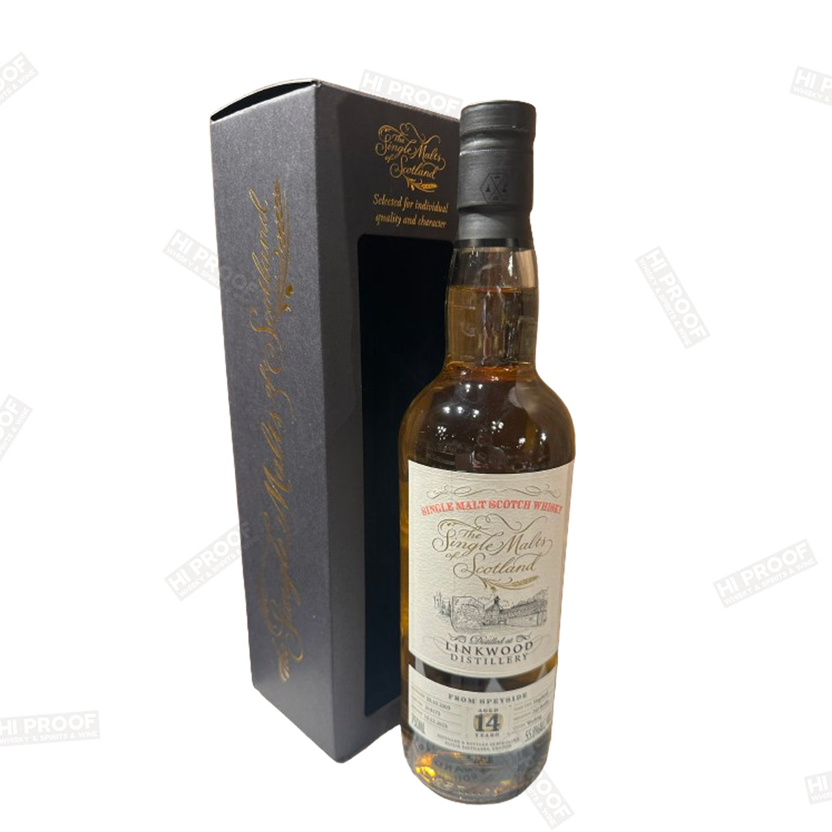 2009 Linkwood 14 year old The Single Malts Of Scotland Scotch Whisky 750ml