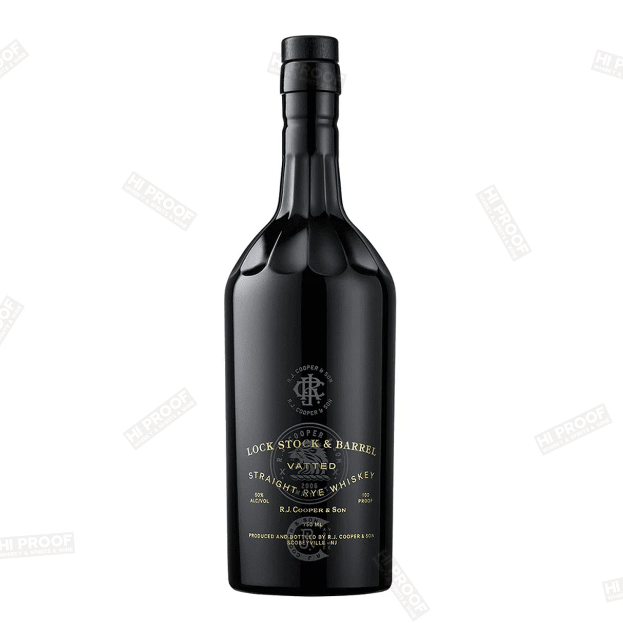 Lock Stock & Barrel Vatted Straight Rye Whiskey 750ml