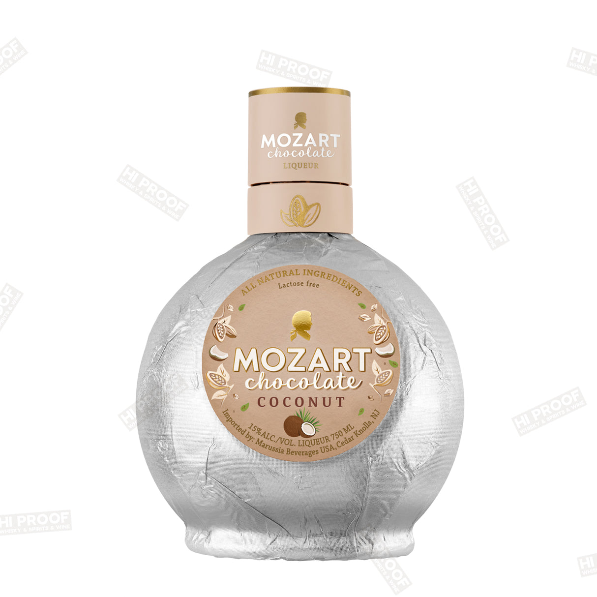 Mozart Coconut Chocolate Cream Liqueur 750ml