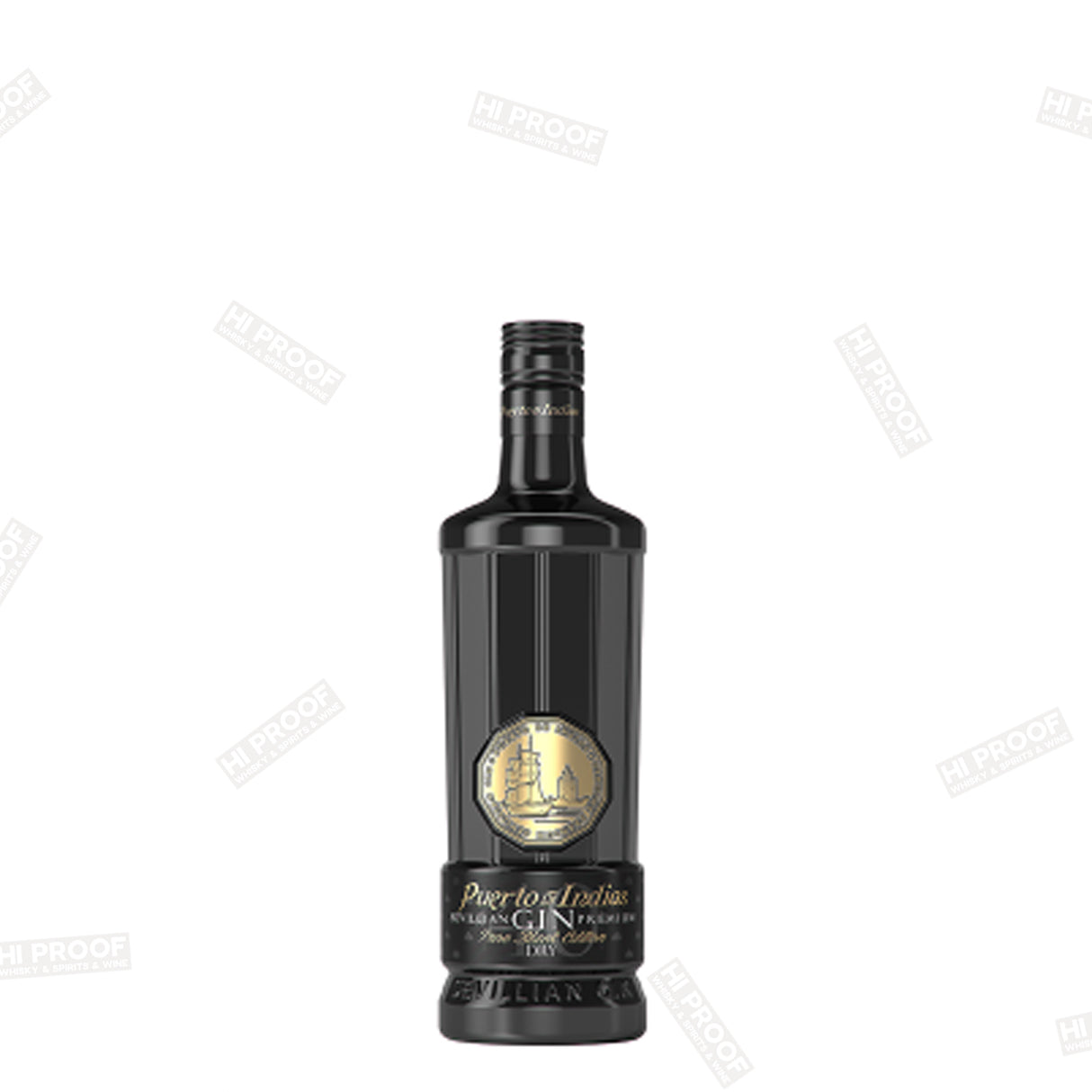 Puerto de Indias Pure Black Dry Gin 50 ml Mini
