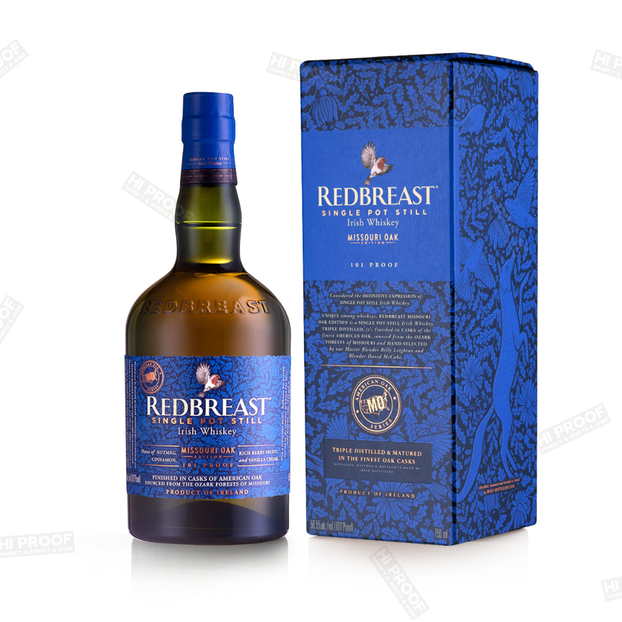 Redbreast Missouri Oak Edition 101 Proof Irish Whiskey 750ml