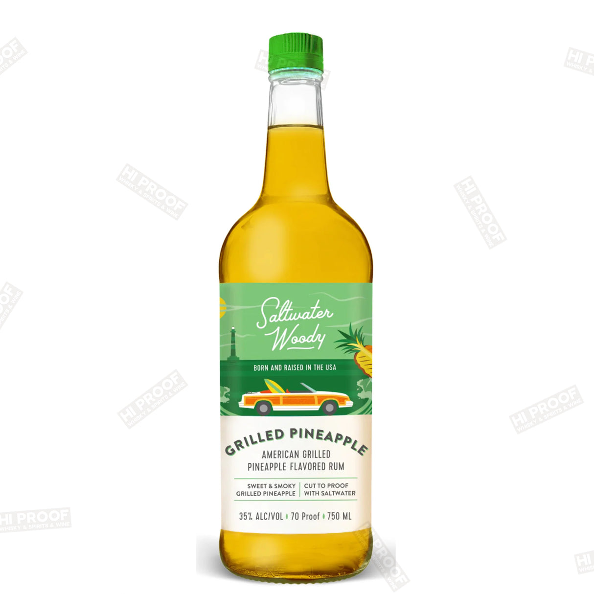 Saltwater Woody Grilled Pineapple Rum 750ml