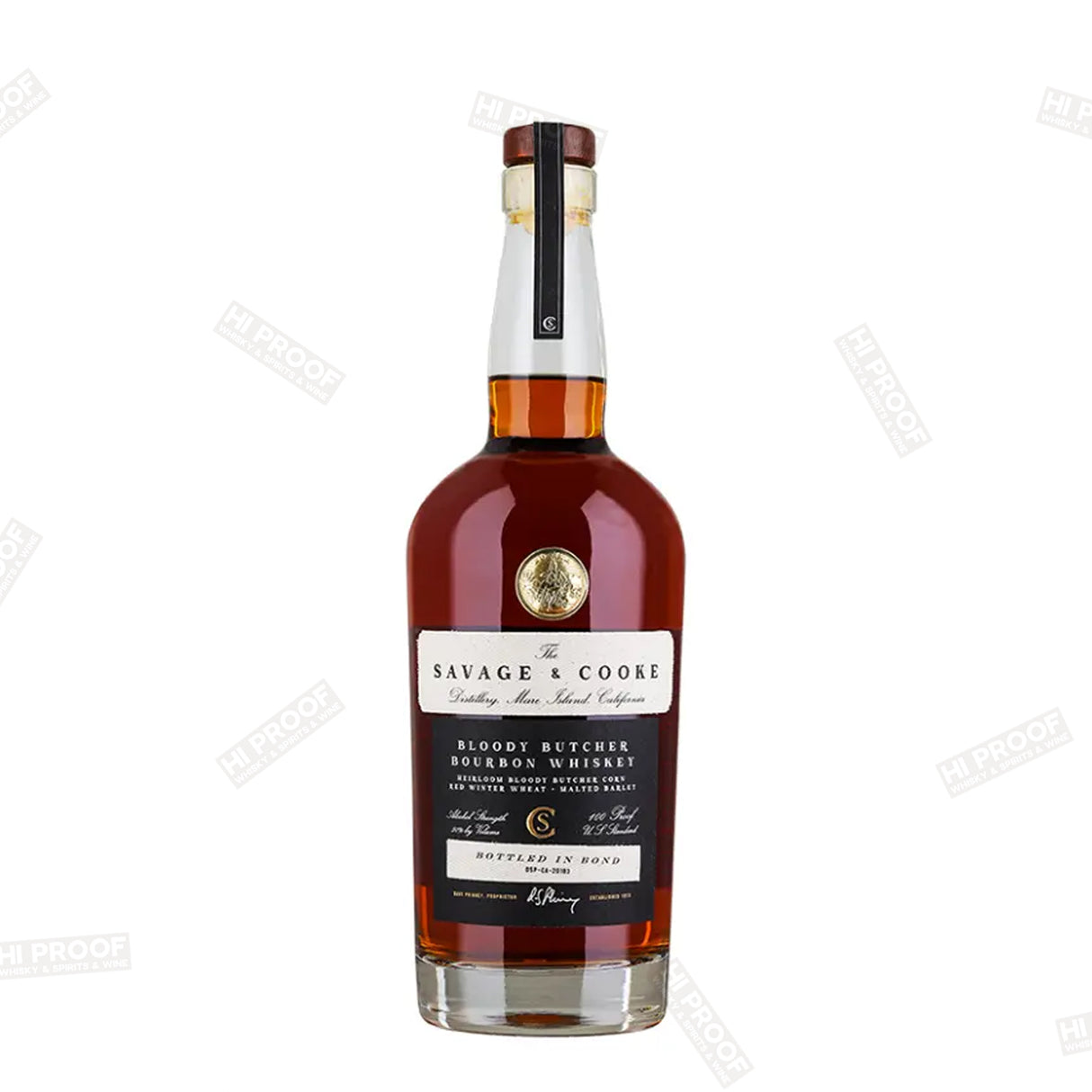 Savage & Cooke Bloody Butcher Bourbon Whiskey 750mL