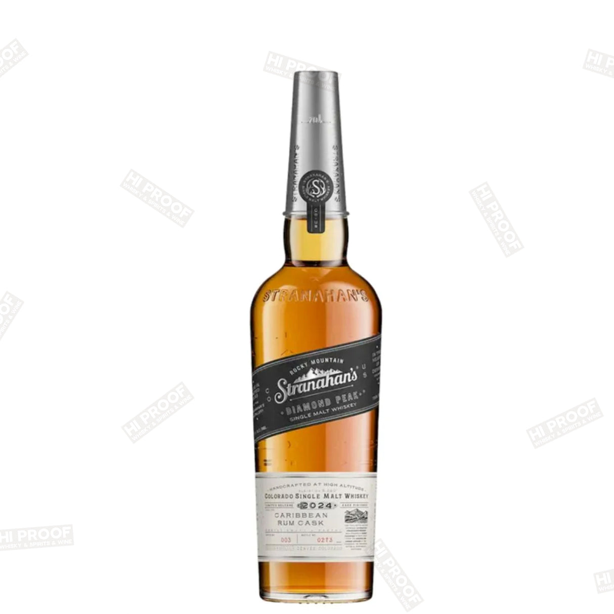 Stranahan’s Diamond Peak Caribbean Rum Cask 2024 Release Bourbon Whisky 750ml