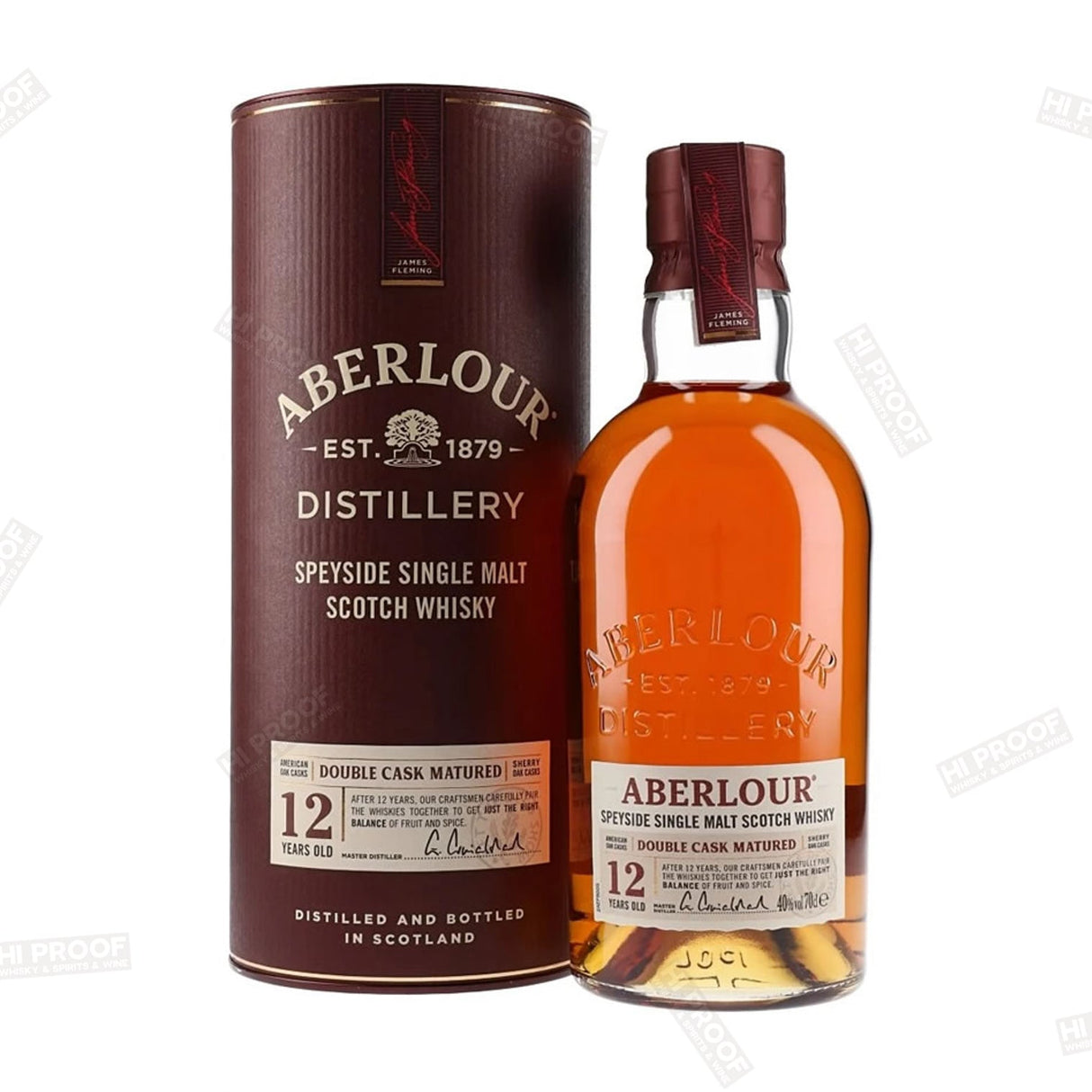 Aberlour Double Cask Matured 12 Year Old Single Malt Scotch Whisky - Hi Proof - Aberlour