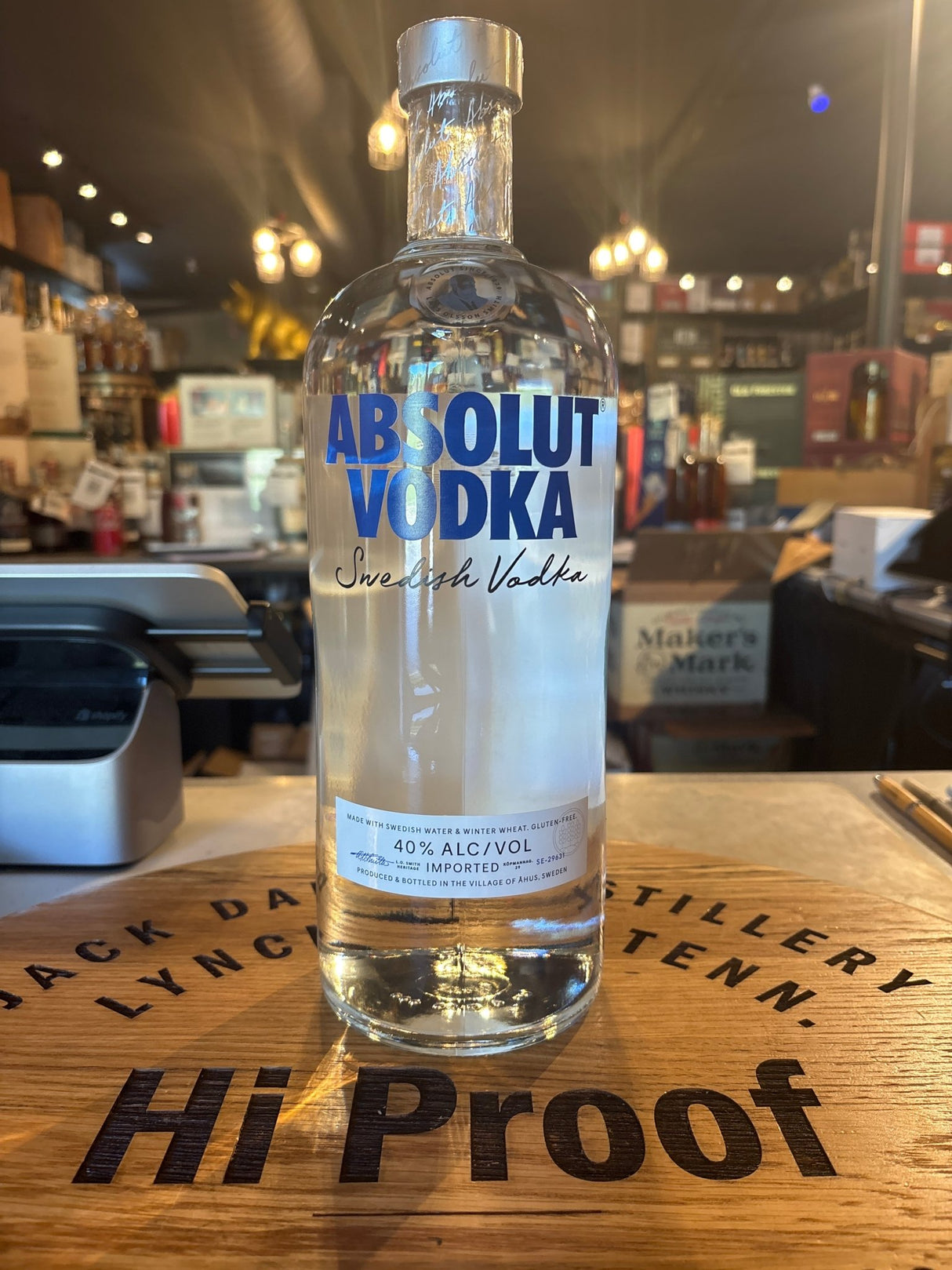 ABSOLUT VODKA 1.75L - Hi Proof - Absolut
