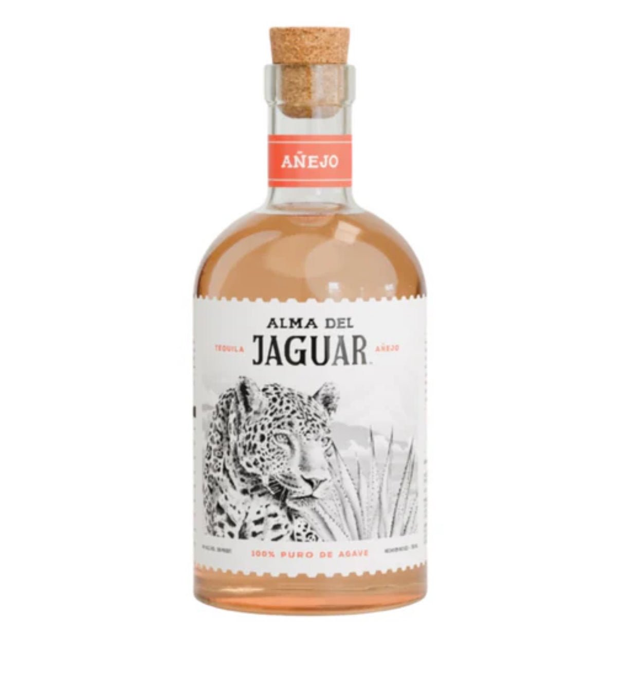 Alma del Jaguar Anejo Tequila 750ml - Hi Proof - Alma del Jaguar