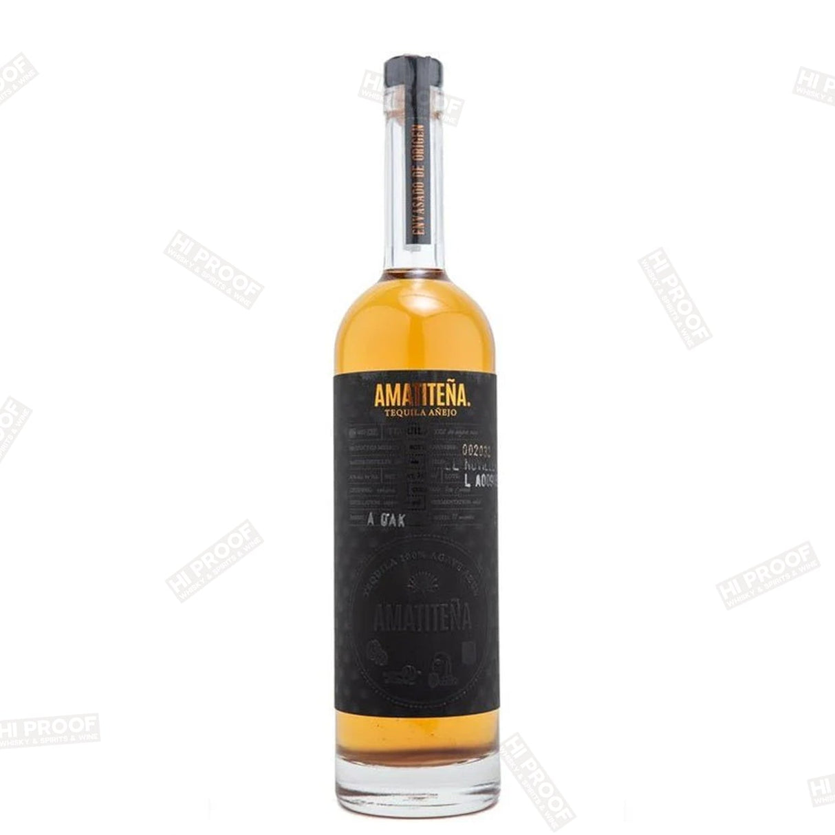 Amatitena Anejo Tequila 750ml - Hi Proof - Amatitena