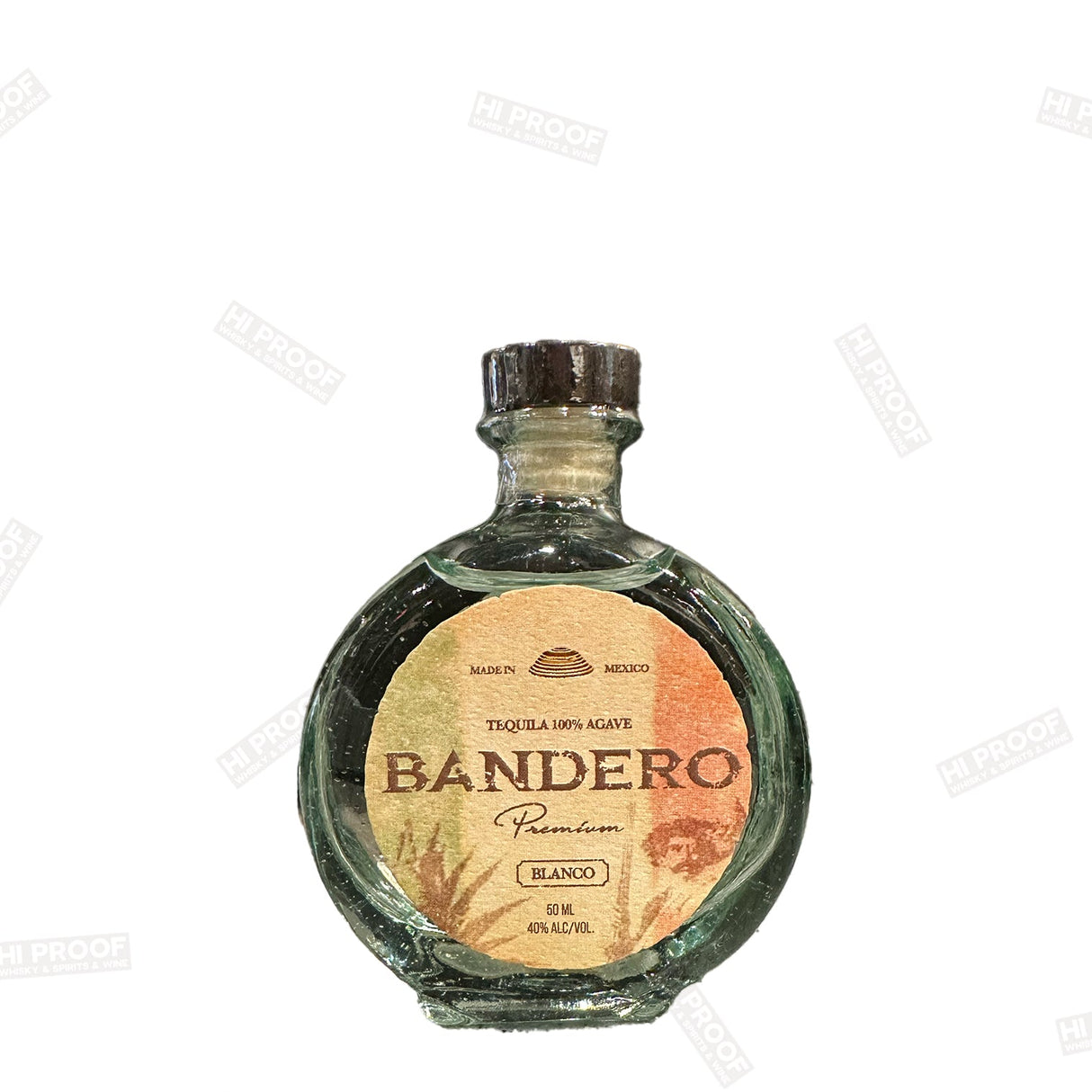 Bandero Blanco Tequila 50ml - Hi Proof - Bandero