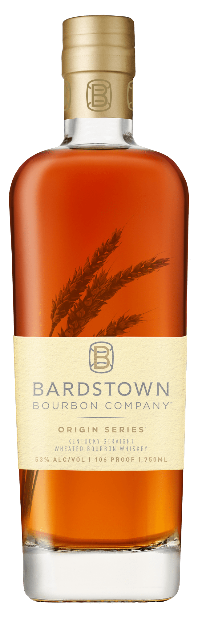 Bardstown Origin Series High Wheated Bourbon Whiskey 106 proof - Hi Proof - Bardstown