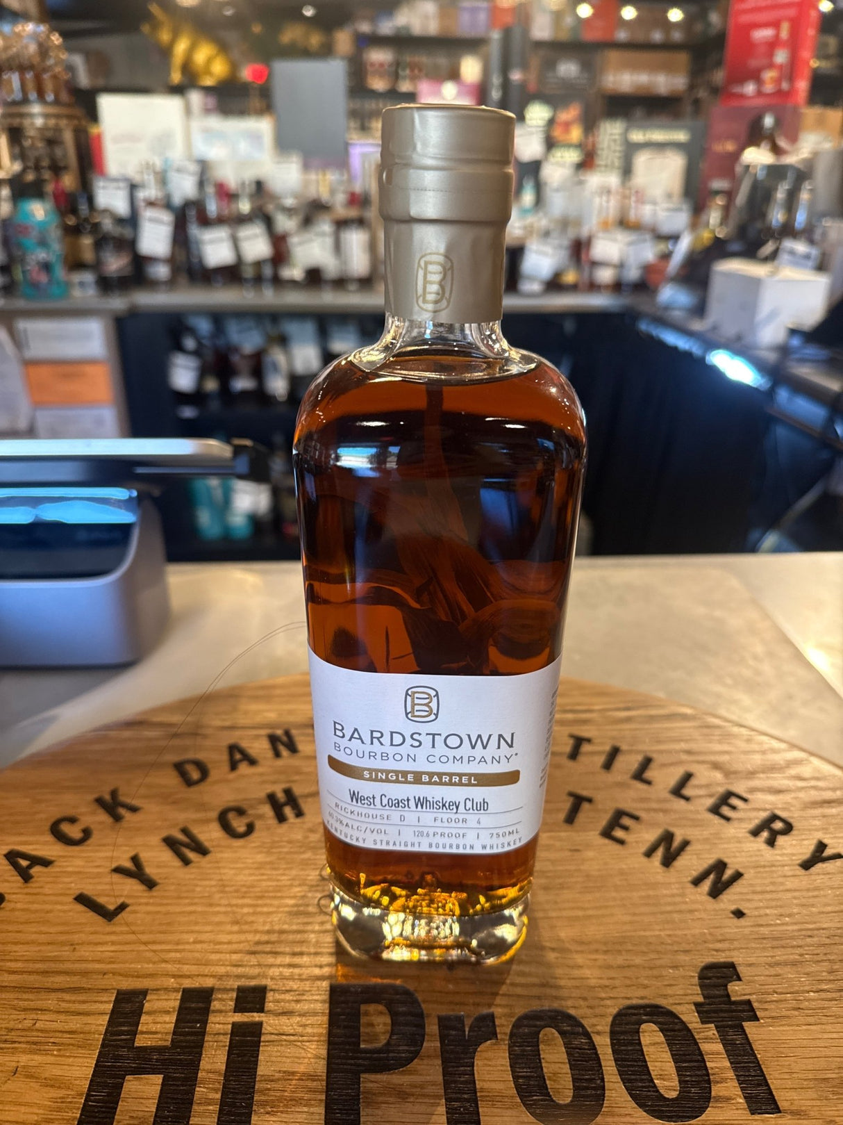 Bardstown Single Barrel Bourbon WCWC Pick 750ml - Hi Proof - Bardstown
