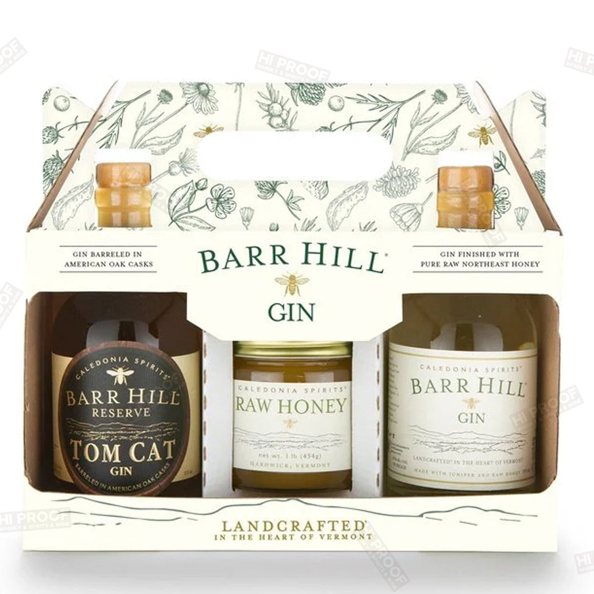Barr Hill Gin and Honey Gift Pack - Hi Proof - Barr Hill