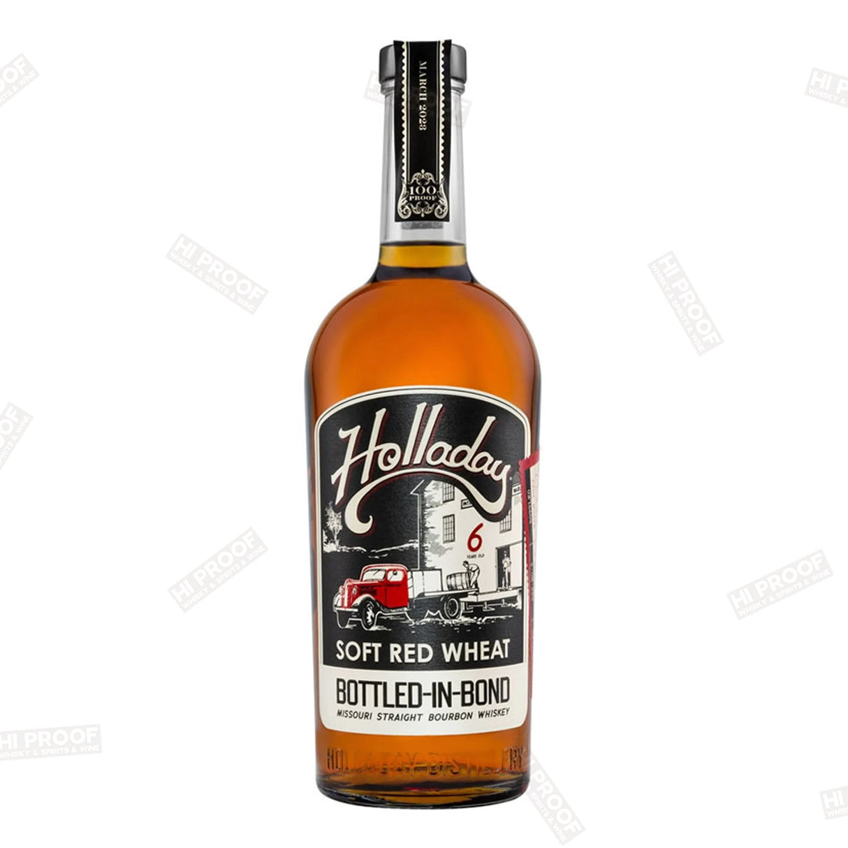 Ben Holladay Soft Red Wheat Bottled in Bond Bourbon 750ML - Hi Proof - Ben Holladay