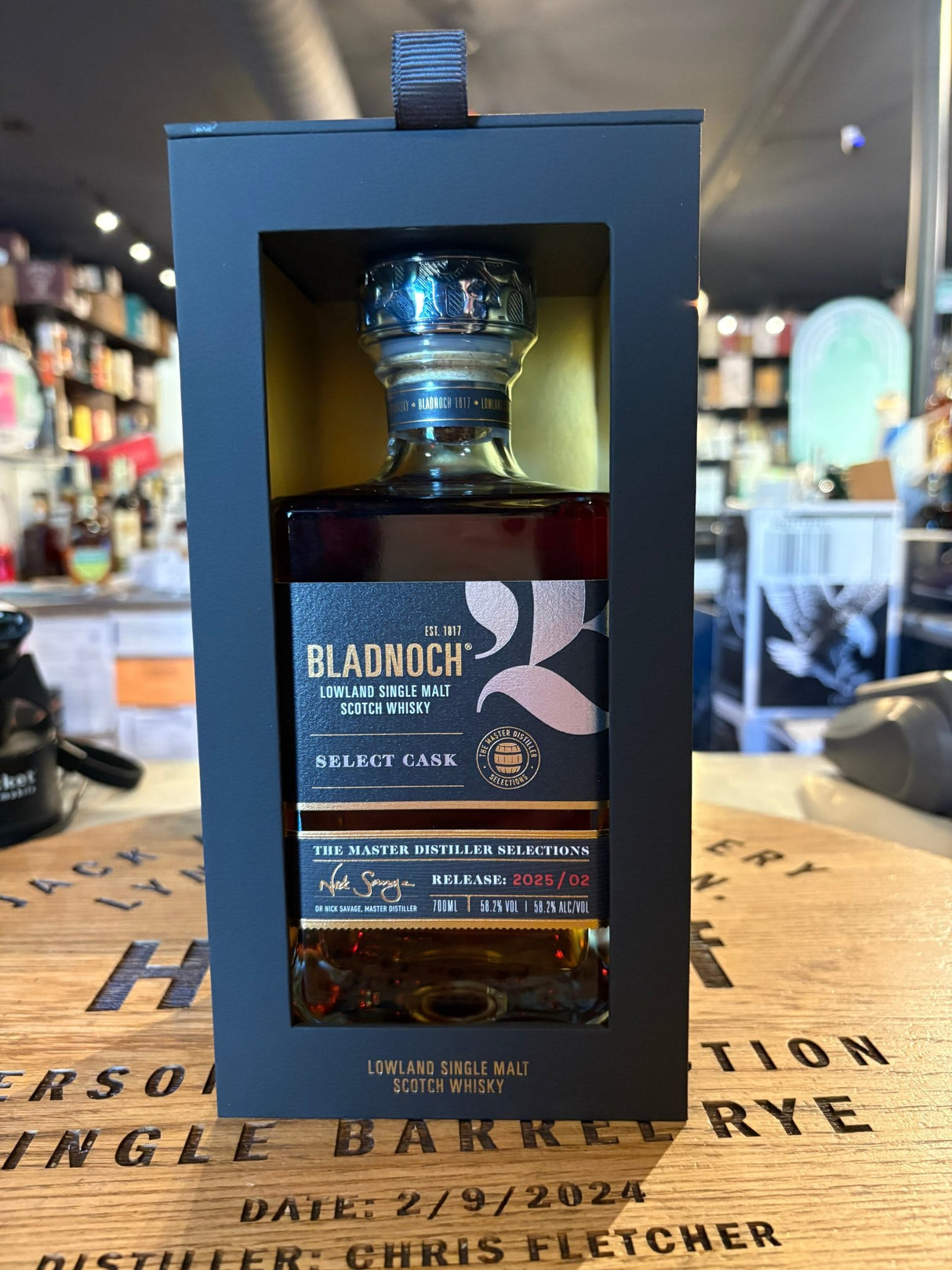 Bladnoch Select Cask Peated Oloroso Single Barrel 116.4 Proof 700ml - Hi Proof - Bladnoch