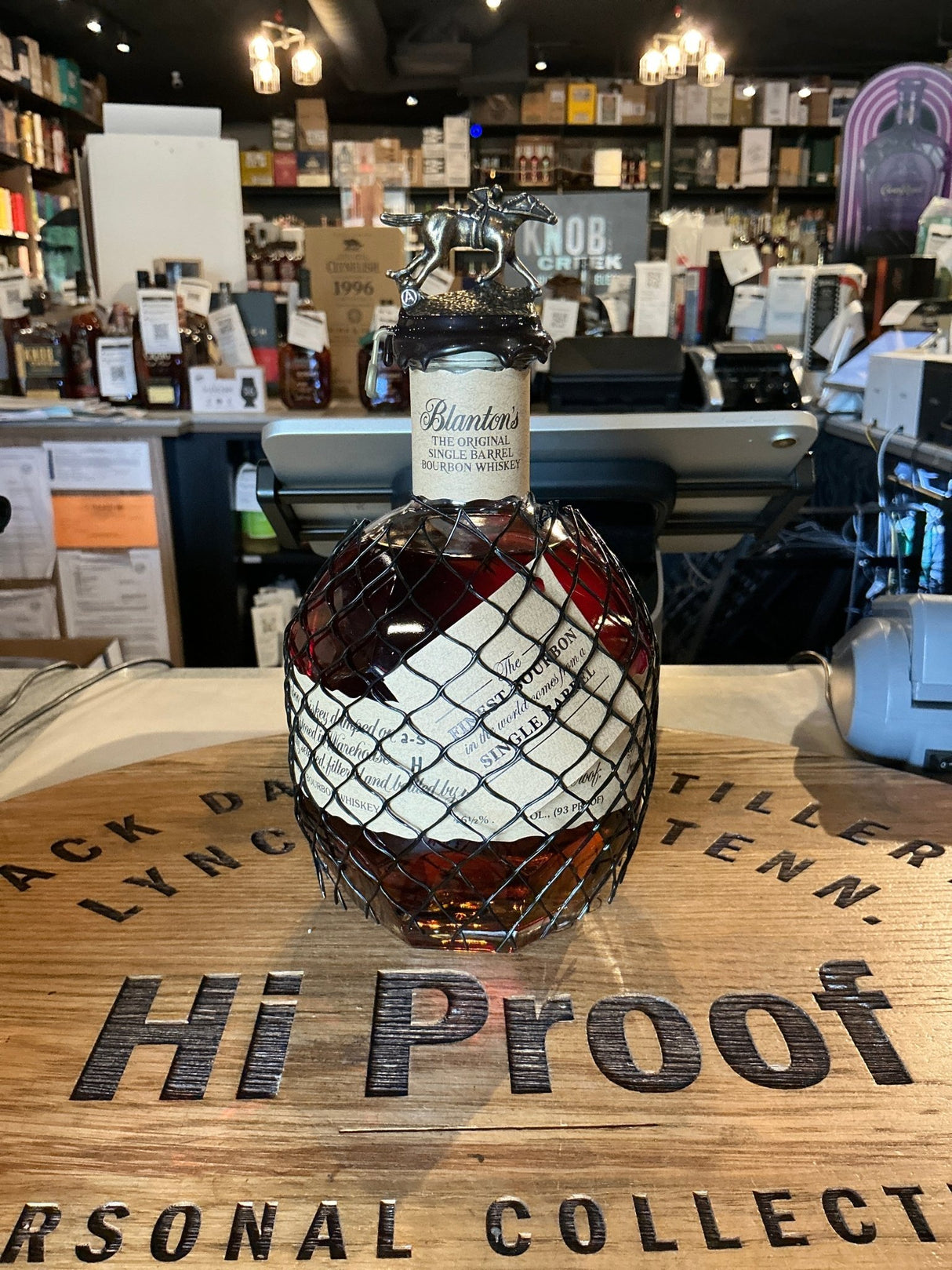 Blanton's Original Single Barrel Bourbon 750 ml - Hi Proof - Blanton's
