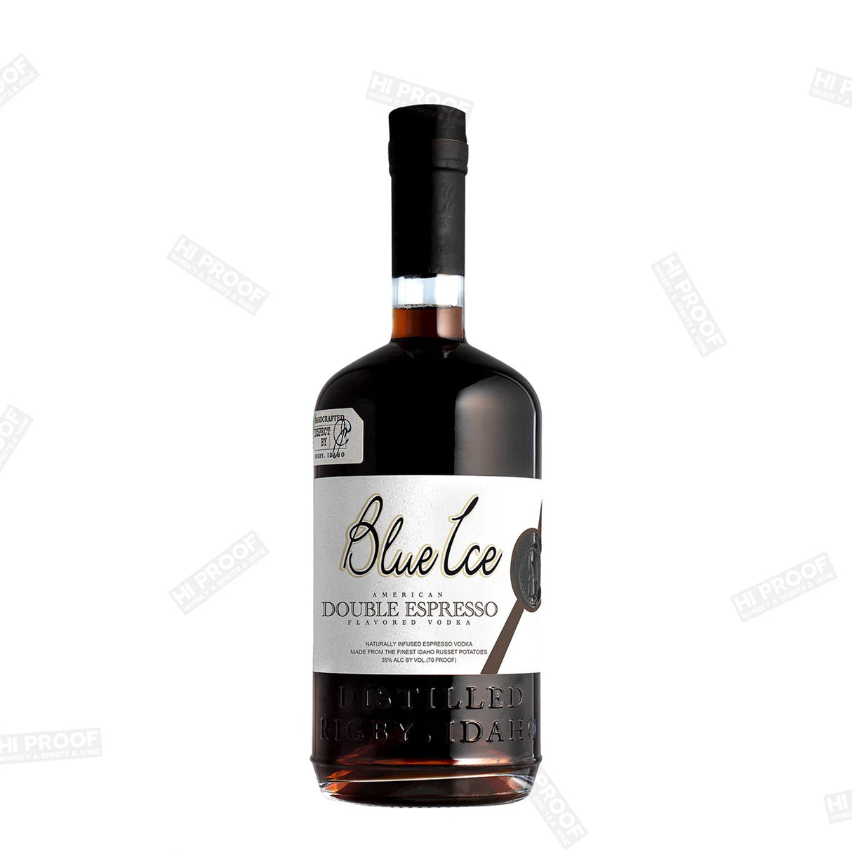 Blue Ice Double Espresso Vodka 750ml - Hi Proof - Blue Ice
