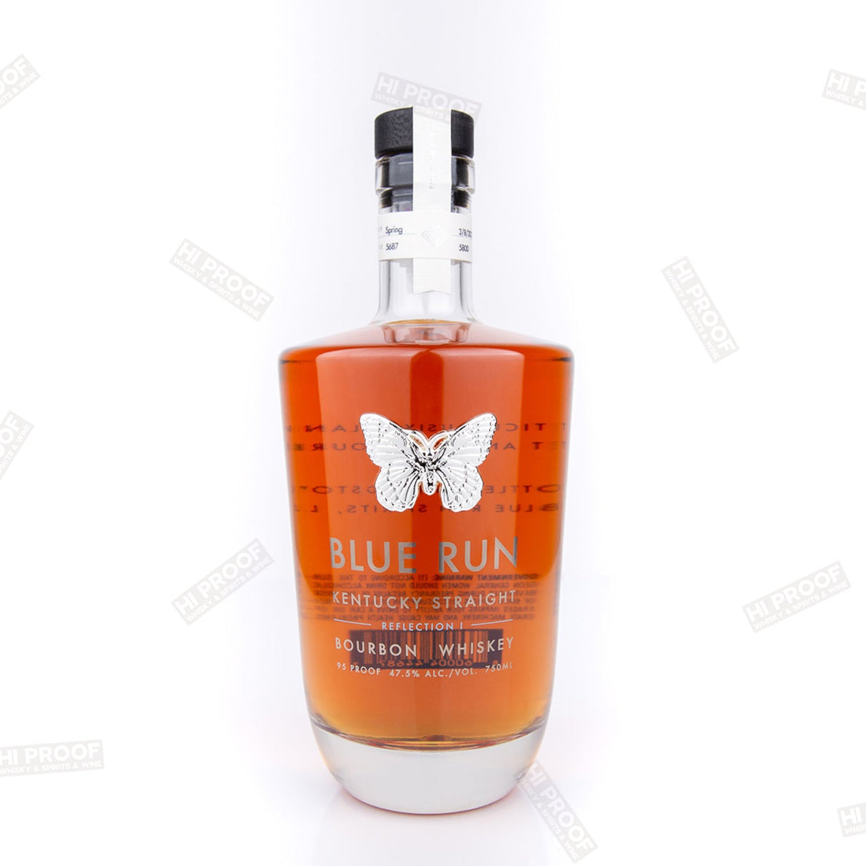 Blue Run Reflection 95 Proof Bourbon 750ml - Hi Proof - Blue Run