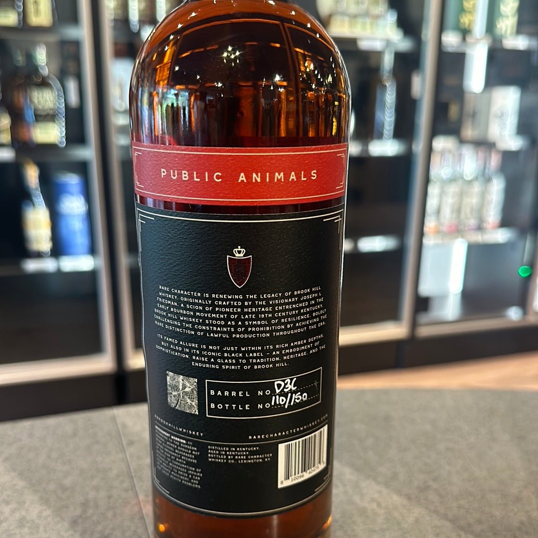 Brook Hill 10 Year Straight Whiskey Strength by Rare Character (126.47 Proof) - Hi Proof - Brook Hill