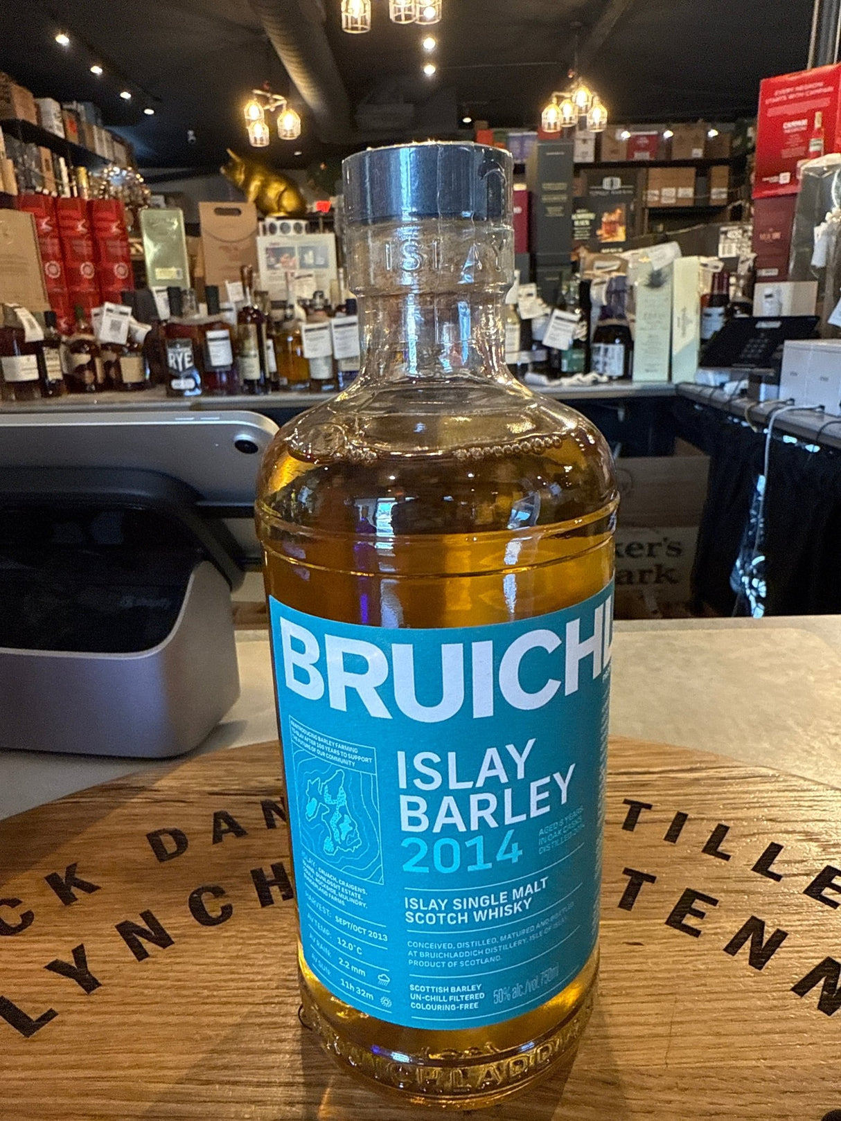 Bruichladdich Islay Barley 2014 Single Malt Scotch Whisky 750ML - Hi Proof - Bruichladdich