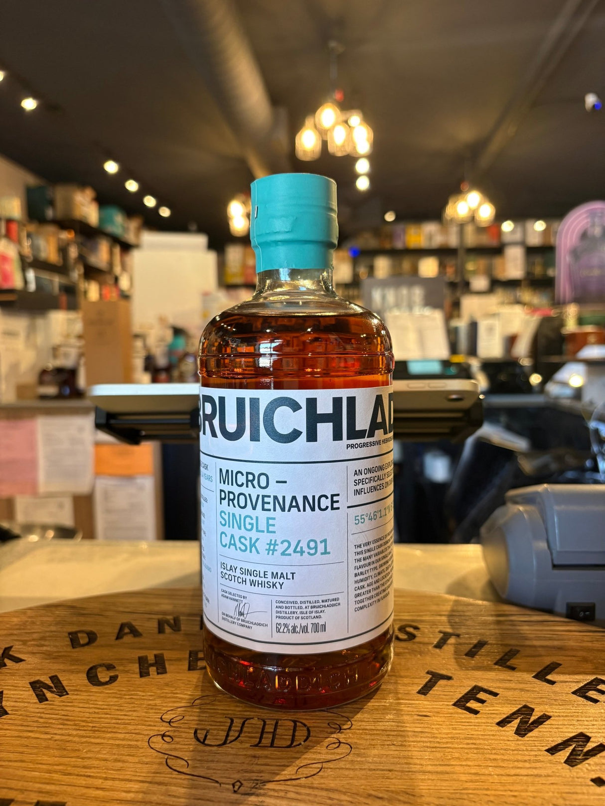 Bruichladdich Micro-Provenance Single Cask 2491 124.4 Proof 700ml hi proof pick - Hi Proof - Bruichladdich