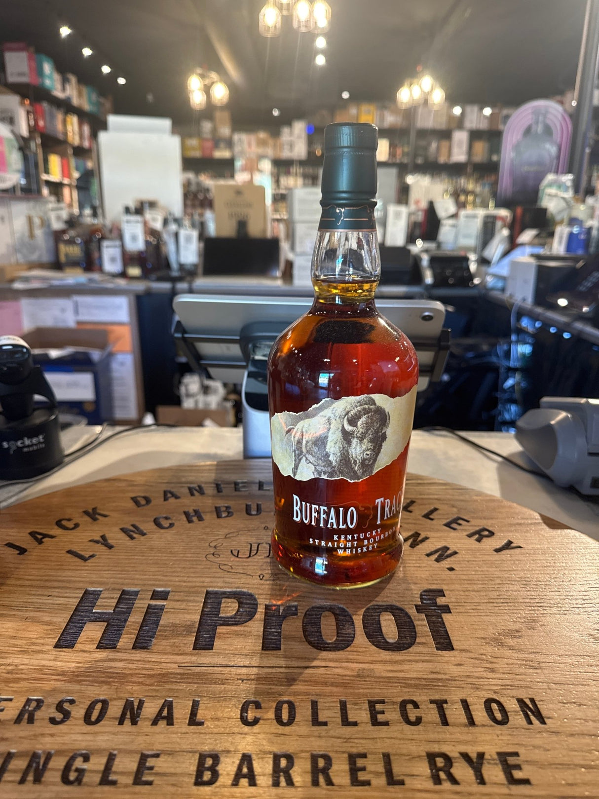 Buffalo Trace Kentucky Straight Bourbon Whiskey 750ml - Hi Proof - Buffalo Trace