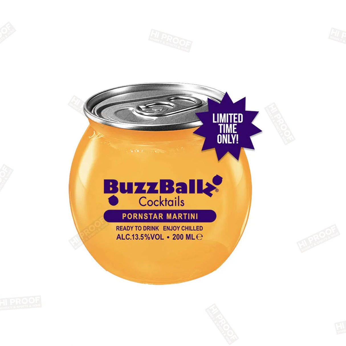 BUZZBALLZ PASSIONFRUIT MARTINI 200ml - Hi Proof - Buzzballz