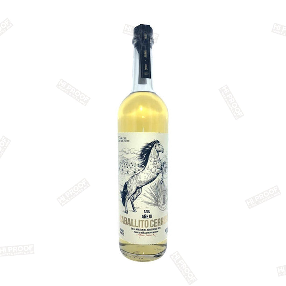 Caballito Cerrero Azul Anejo 750ml - Hi Proof - Caballito Cerrero