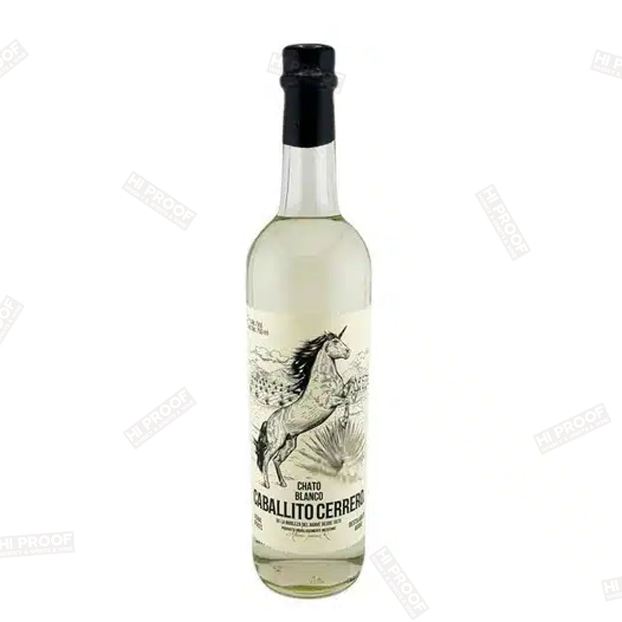 Caballito Cerrero Unicorn Chato Agave Blanco 750ml - Hi Proof - Caballito cerrero