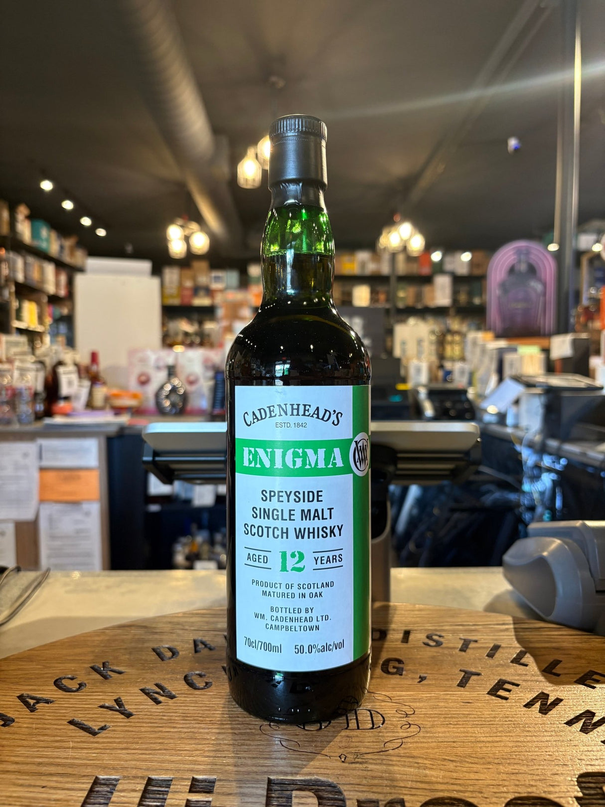 Cadenhead Enigma 2013 12 Year Speyside 100 PF 700ml - Hi Proof - Cadenhead