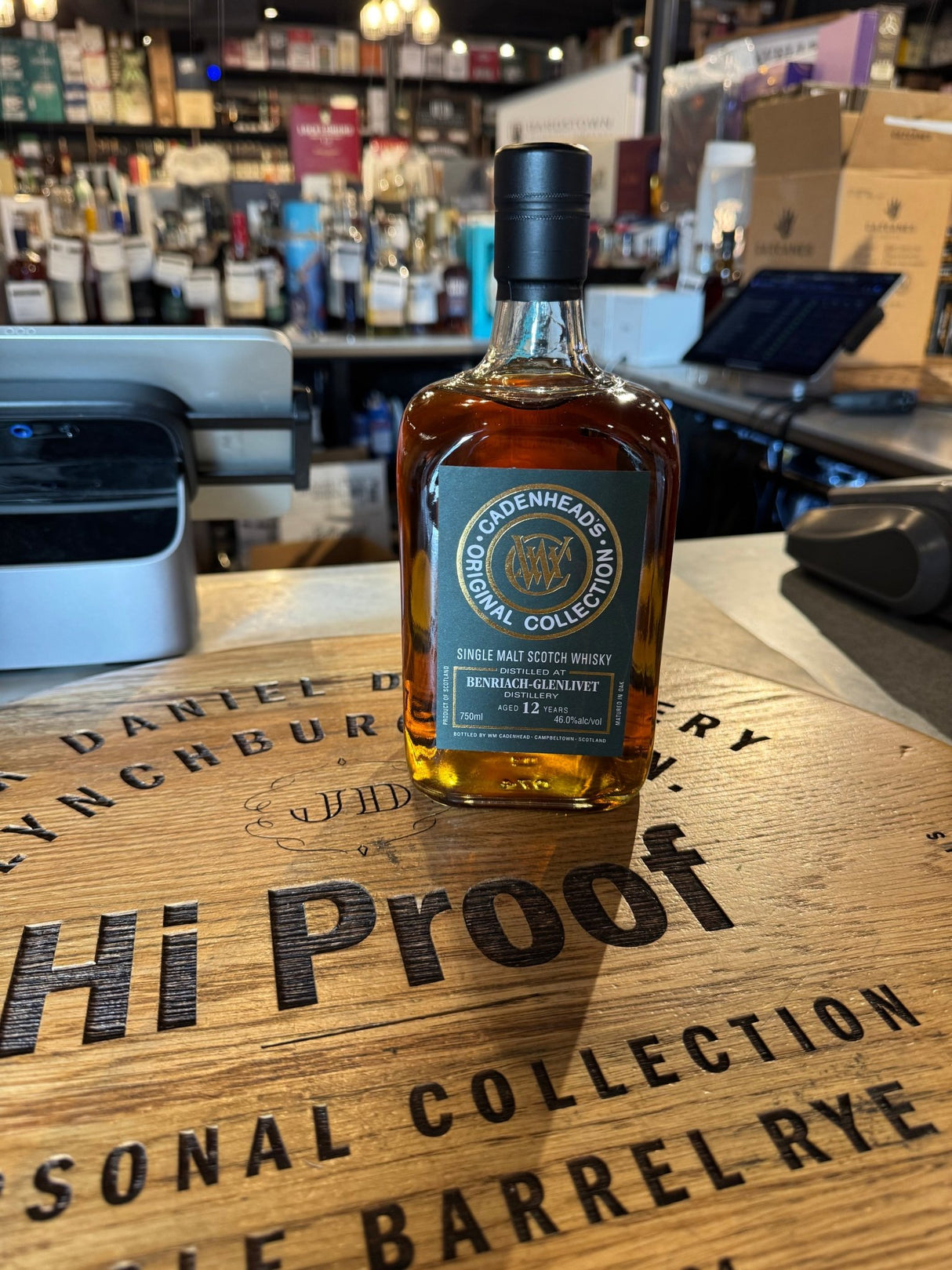 Cadenhead's 2012 Benriach - Glenlivet 92Proof 750mL - Hi Proof - Cadenhead