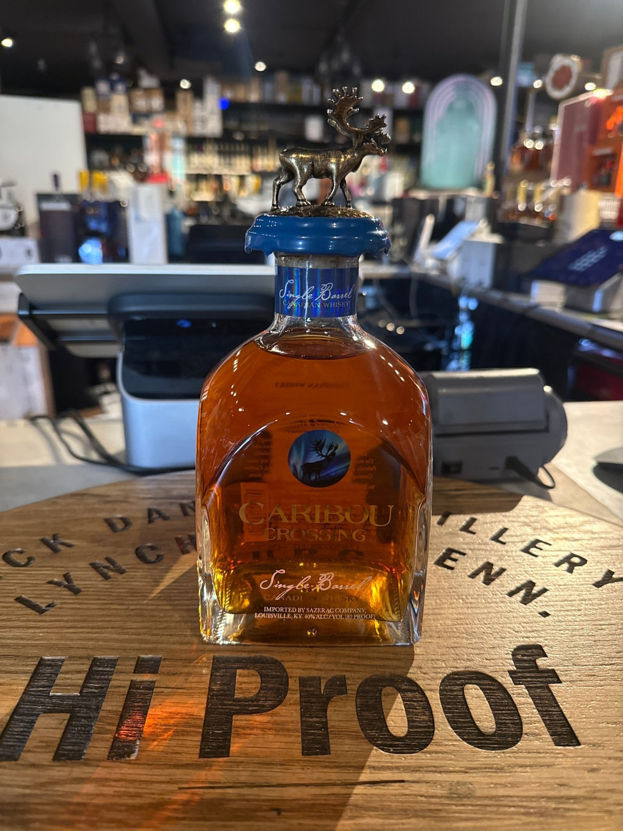 CARIBOU CROSSING LUCKY6062 SINGLE BARREL WHISKY 750ML - Hi Proof - CARIBU