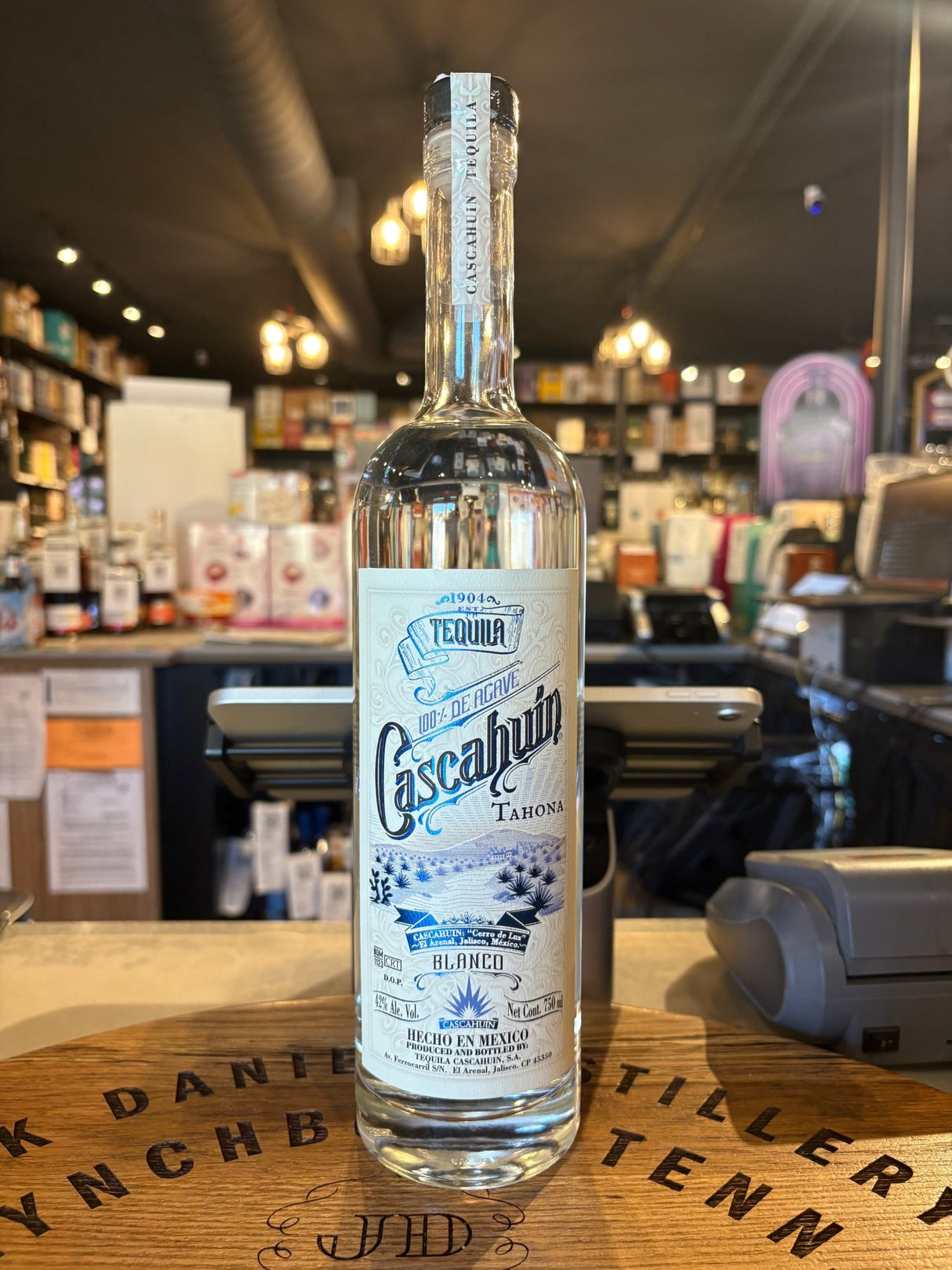 Cascahuin Tahona Blanco Tequila - Hi Proof - Cascahuin
