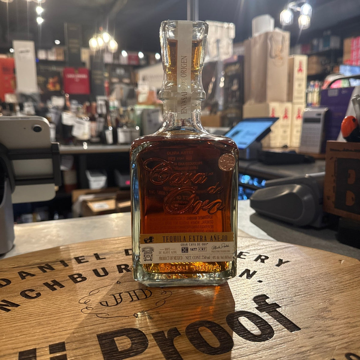 Cava De Oro Extra Anejo Tequila 750mL - Premium – Hi Proof