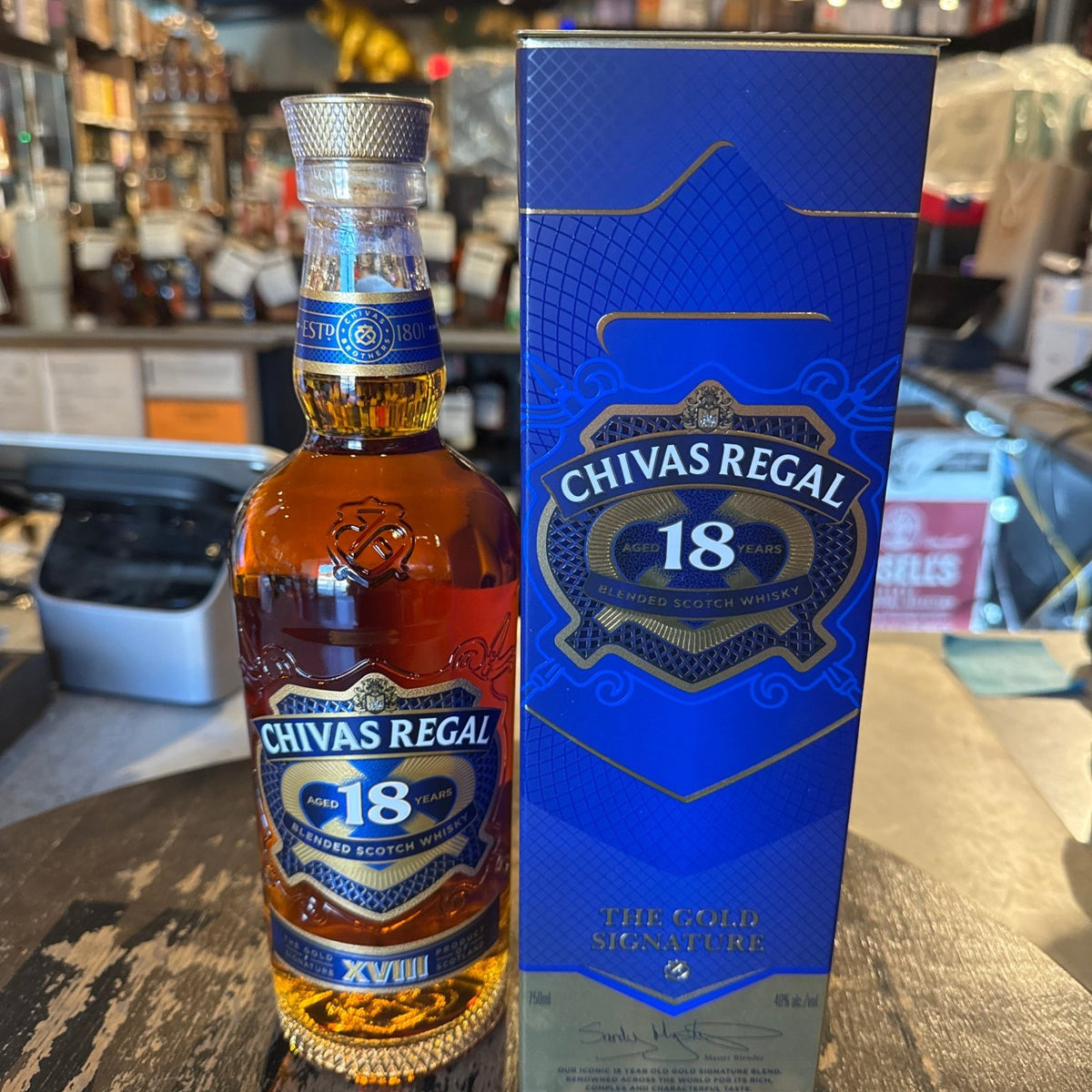 Chivas Regal 18 Year Old Gold Signature – Hi Proof