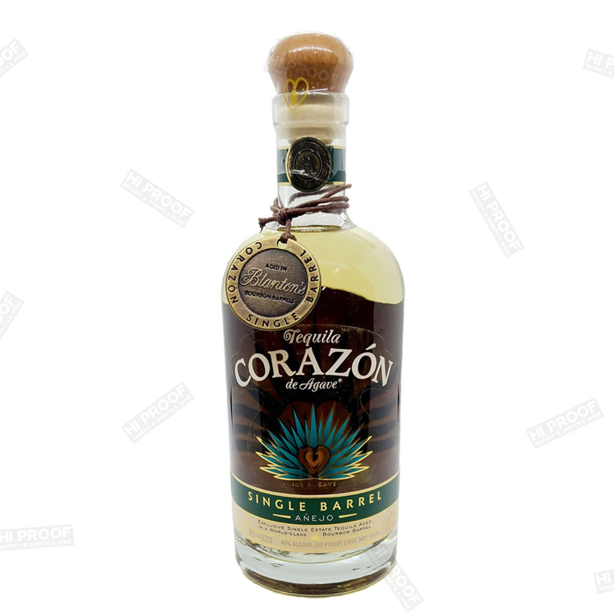 Corazon Single Barrel ex - Blanton's Anejo 750ML - Hi Proof - Corazon