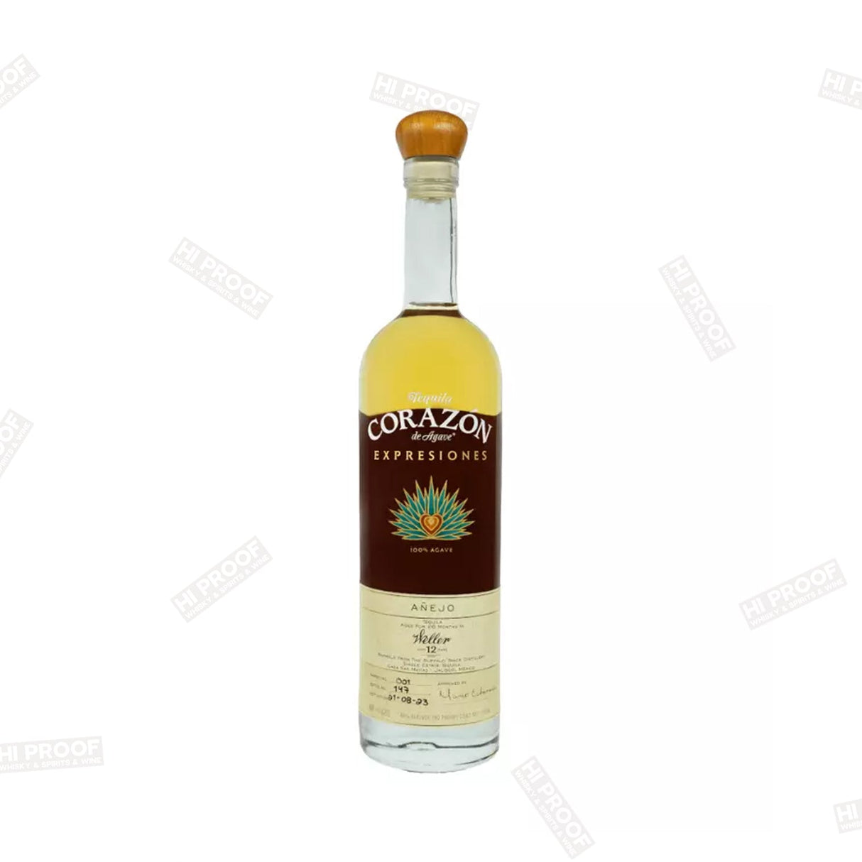Corazon Weller 12 Year Expresiones Anejo 750mL - Hi Proof - Corazon Expresiones