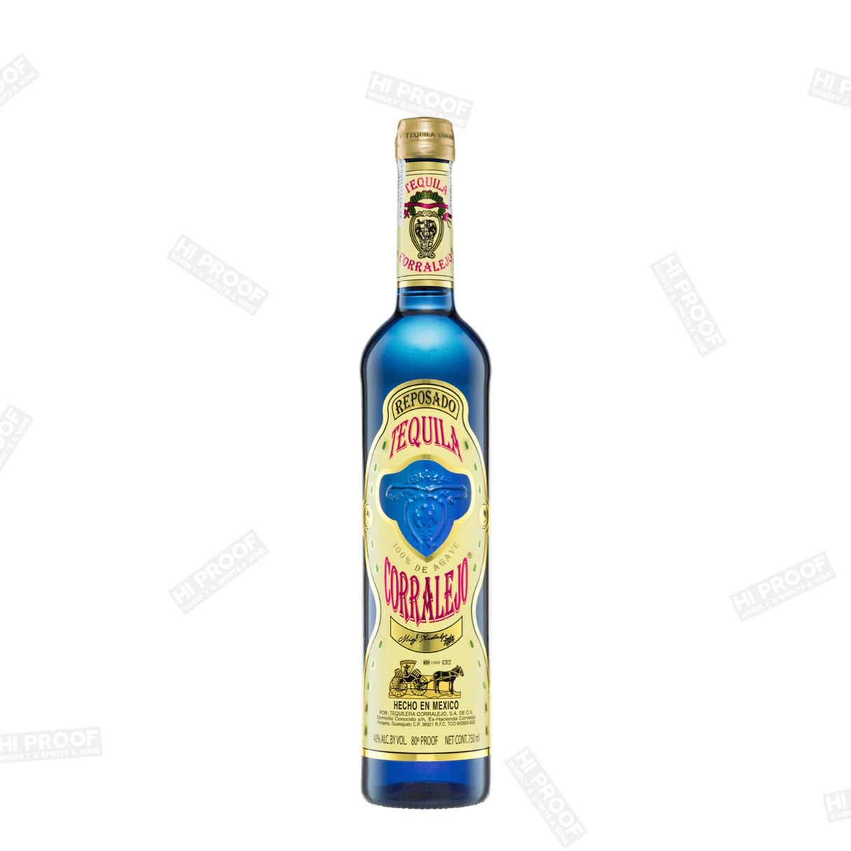 Corralejo Reposado Blue Tequila 750ml - Hi Proof - Corralejo