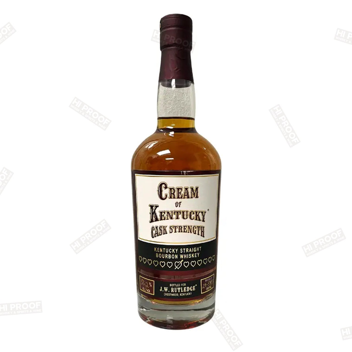Cream of Kentucky Cask Strength Kentucky Straight Bourbon Whiskey 750ml - Hi Proof - Cream of Kentucky