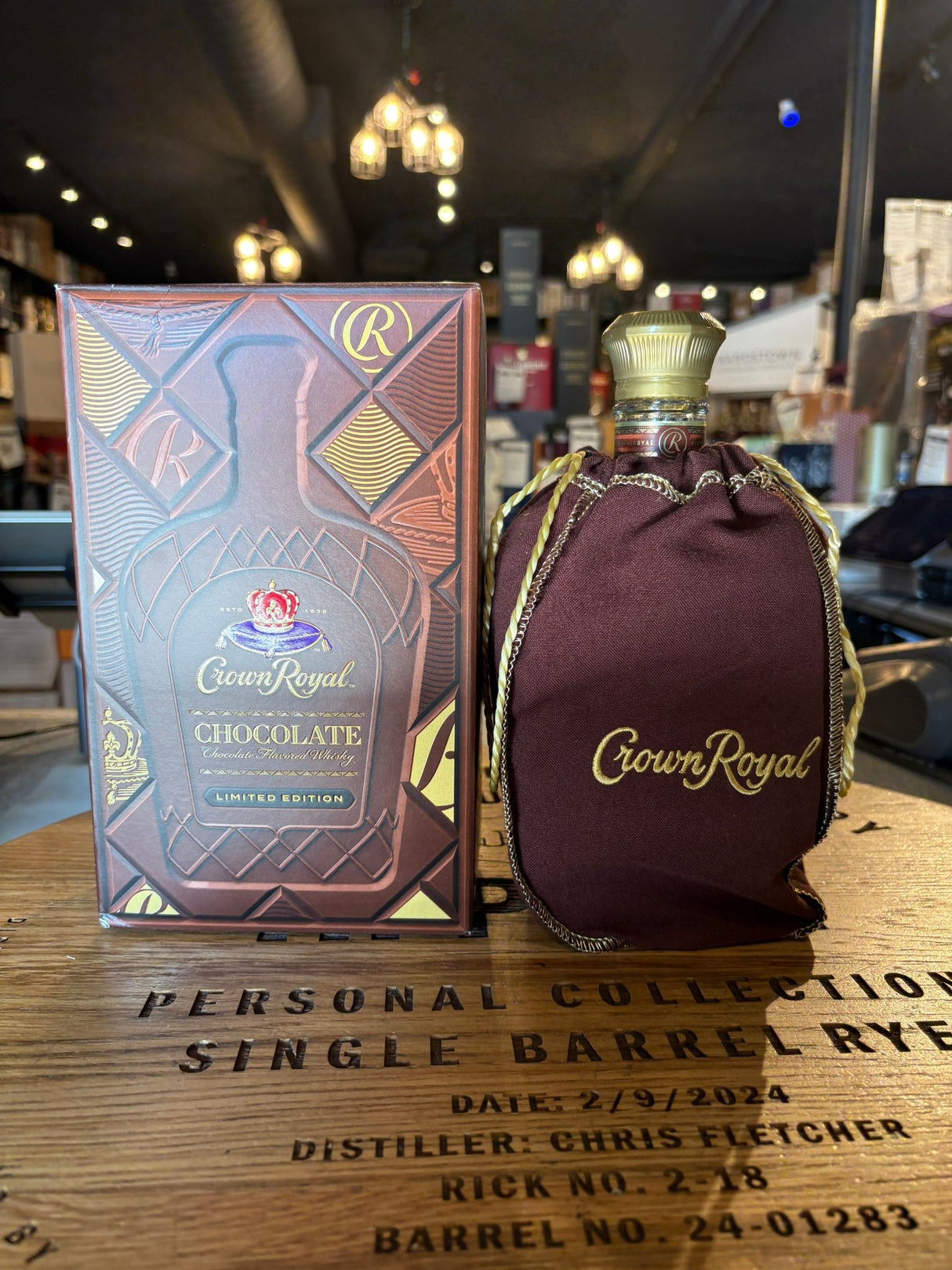 Crown Royal Chocolate Limited Edition 70Proof 750mL - Hi Proof - Crown Royal